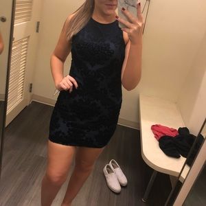 navy dress
